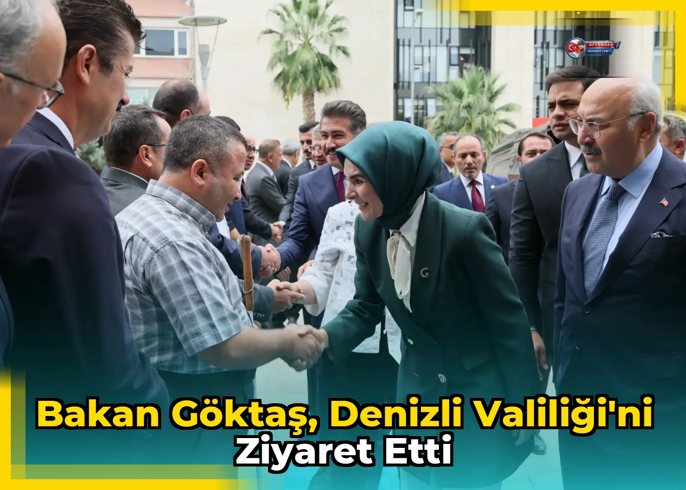 Bakan Göktaş, Denizli Valiliği'ni Ziyaret Etti