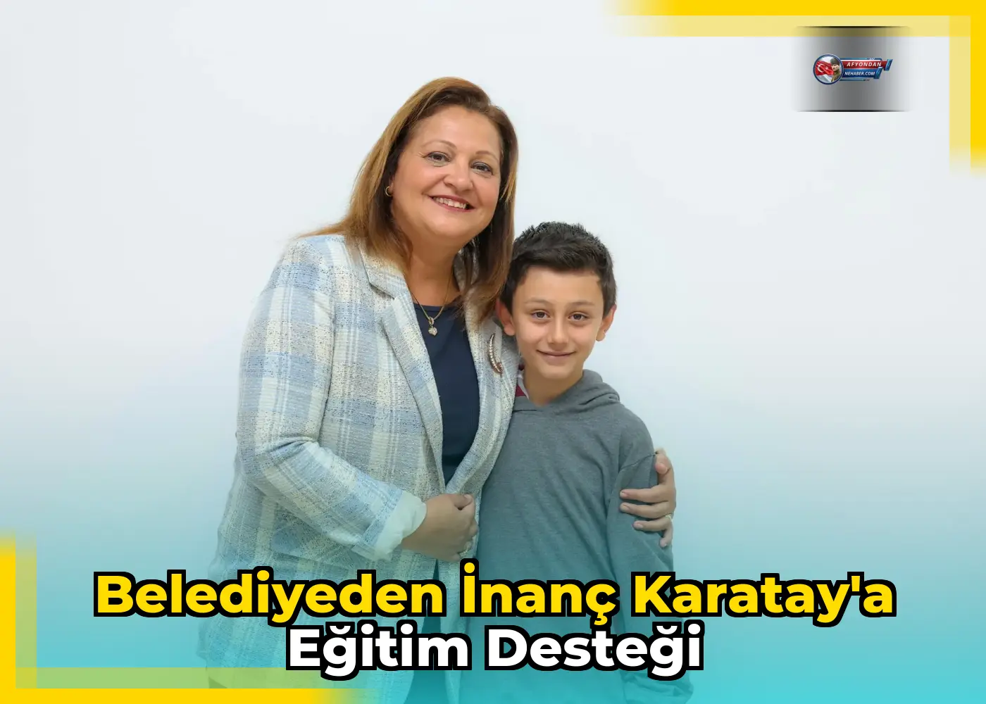 Belediyeden İnanç Karatay'a Eğitim Desteği