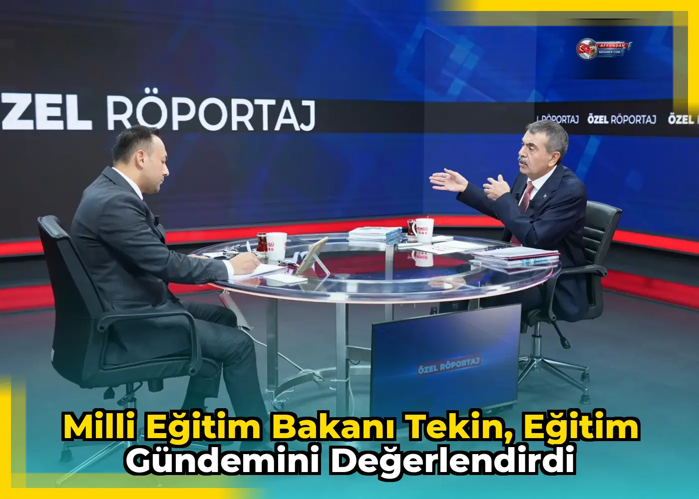 Milli Eğitim Bakanı Tekin, Eğitim Gündemini Değerlendirdi