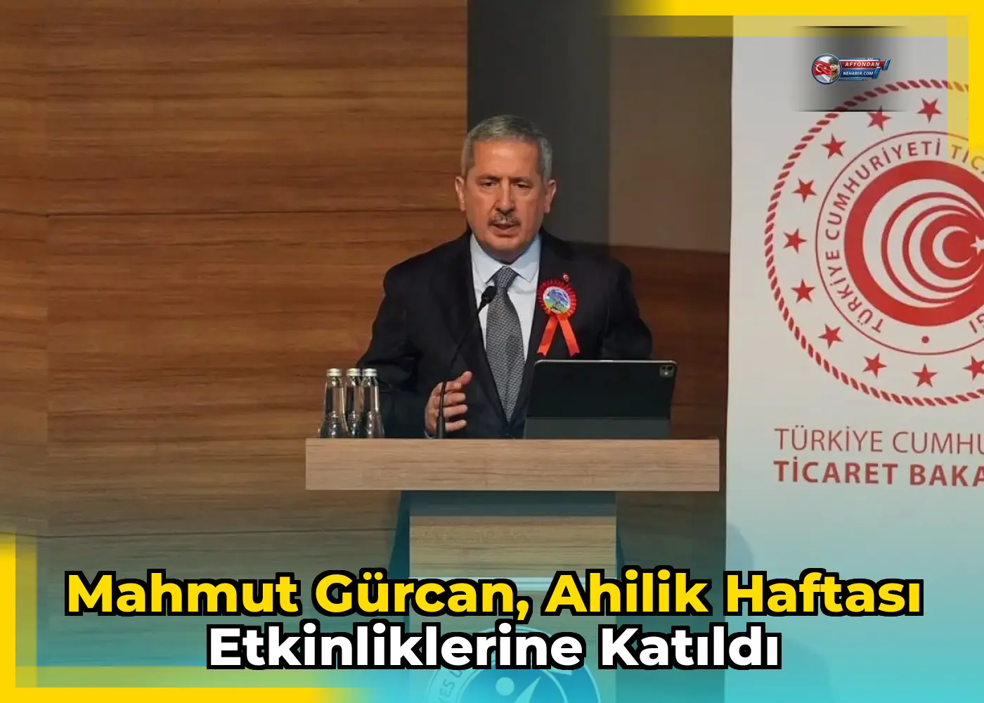 Mahmut Gürcan, Ahilik Haftası etkinliklerine katıldı