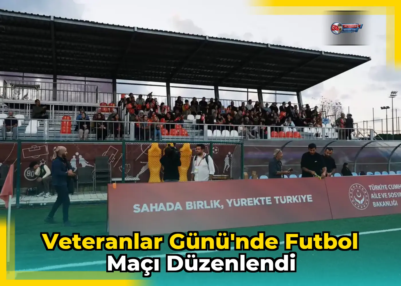 Veteranlar Günü'nde Futbol Maçı Düzenlendi