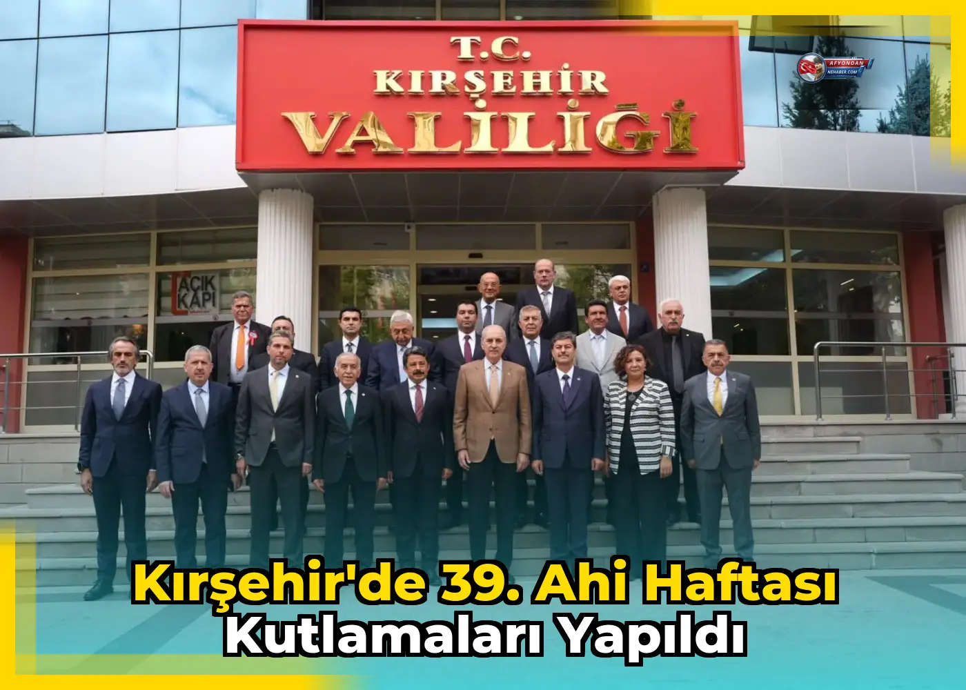 Kırşehir'de 39. Ahi Haftası Kutlamaları Yapıldı