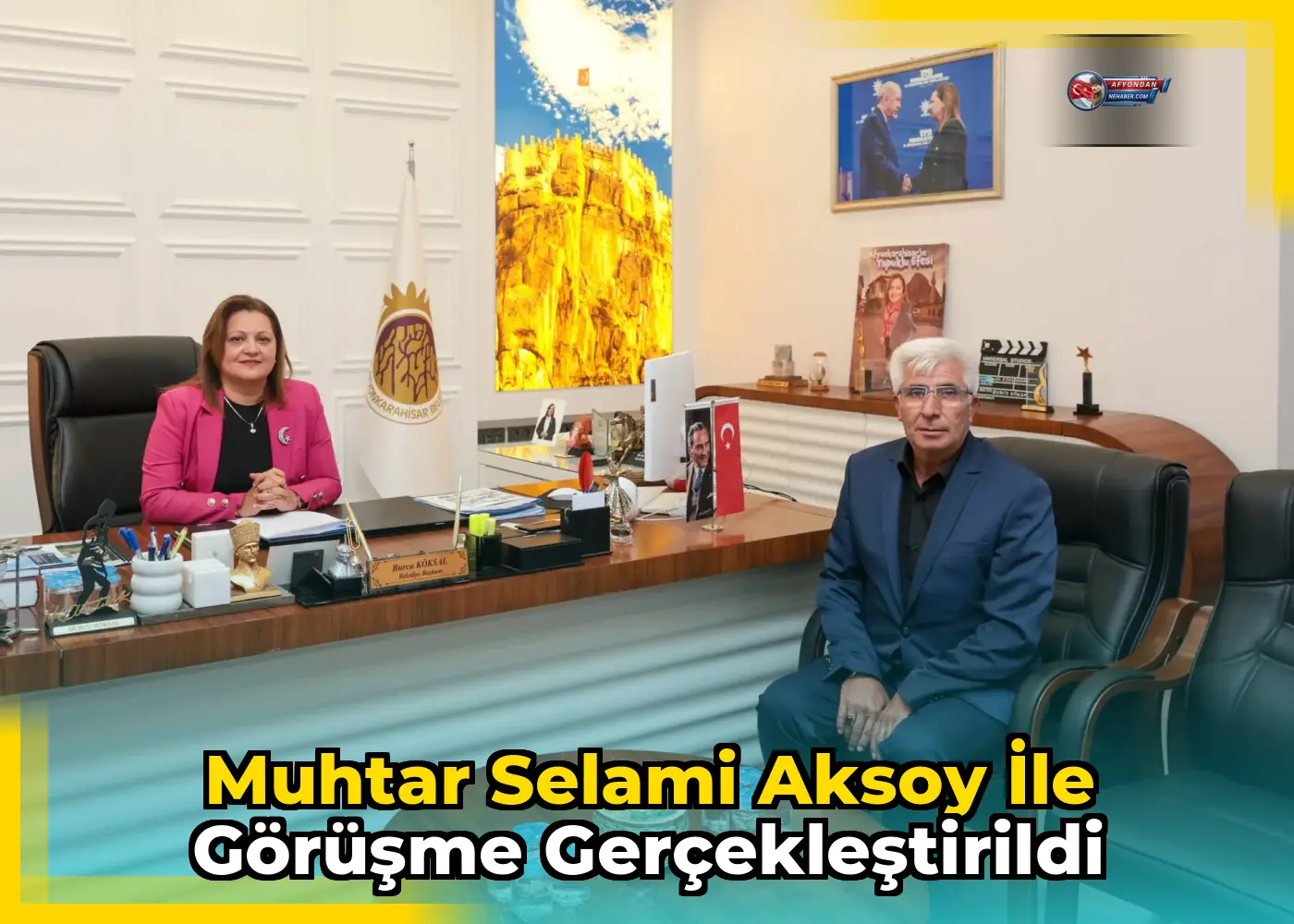 Muhtar Selami Aksoy ile görüşme gerçekleştirildi