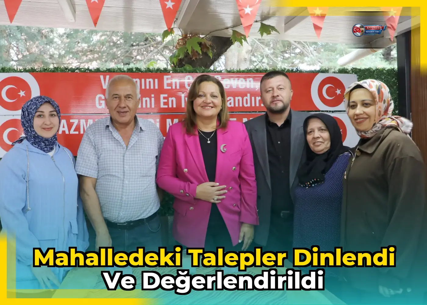 Mahalledeki talepler dinlendi ve değerlendirildi