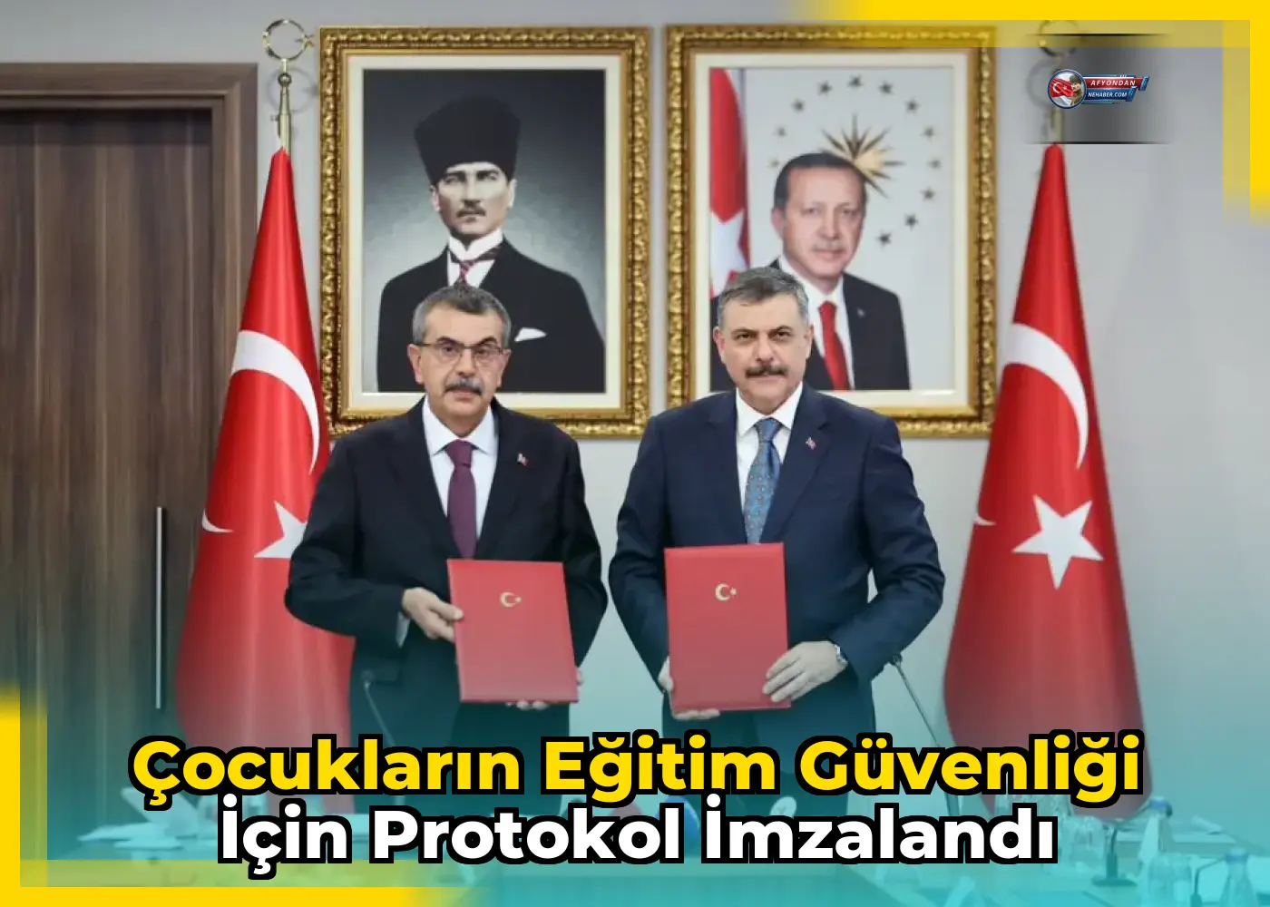 Çocukların Eğitim Güvenliği İçin Protokol İmzalandı