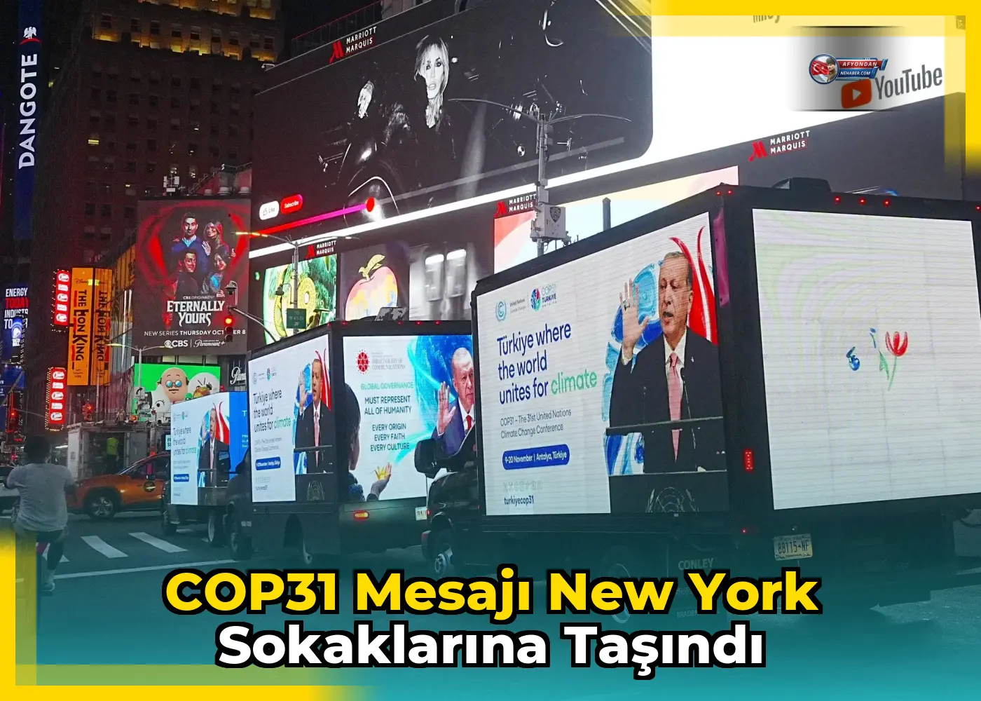 COP31 Mesajı New York Sokaklarına Taşındı