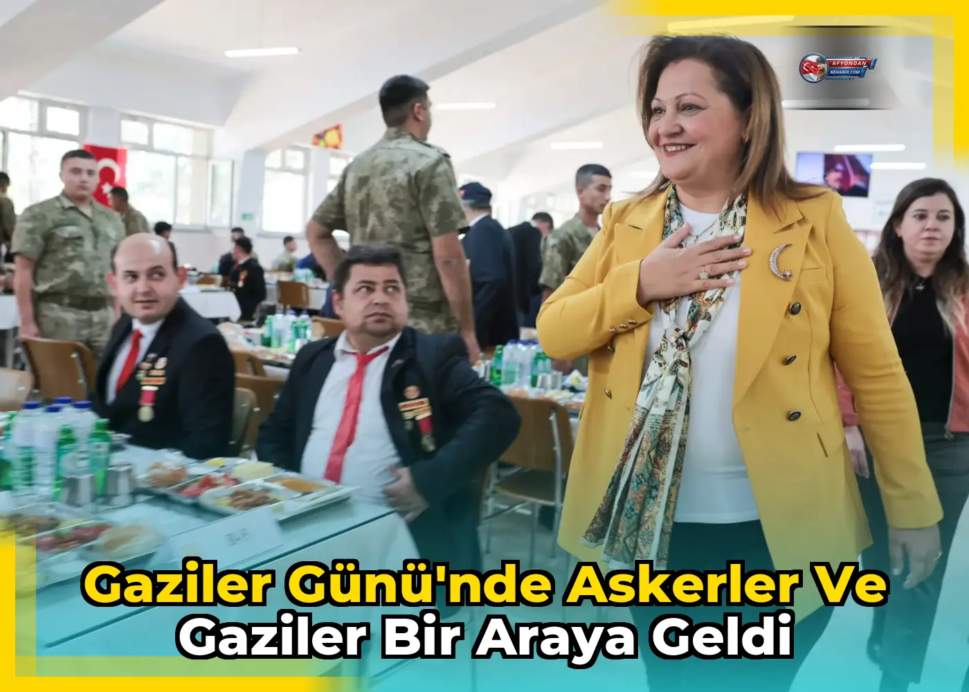 Gaziler Günü'nde Askerler ve Gaziler Bir Araya Geldi