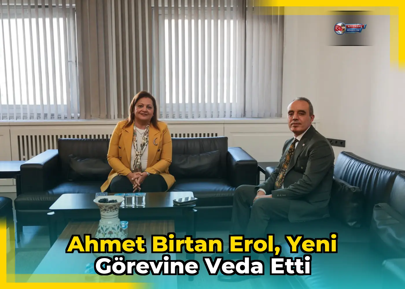 Ahmet Birtan Erol, yeni görevine veda etti