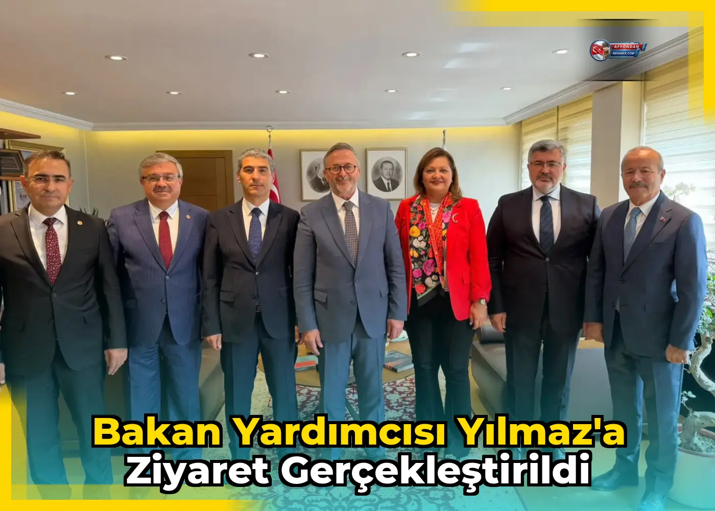 Bakan Yardımcısı Yılmaz'a ziyaret gerçekleştirildi