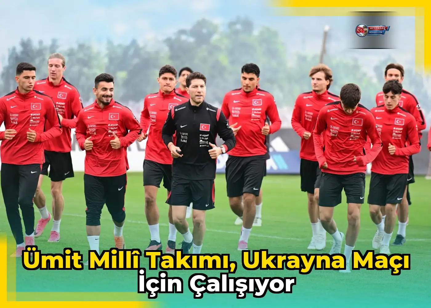 Ümit Millî Takımı, Ukrayna maçı için çalışıyor