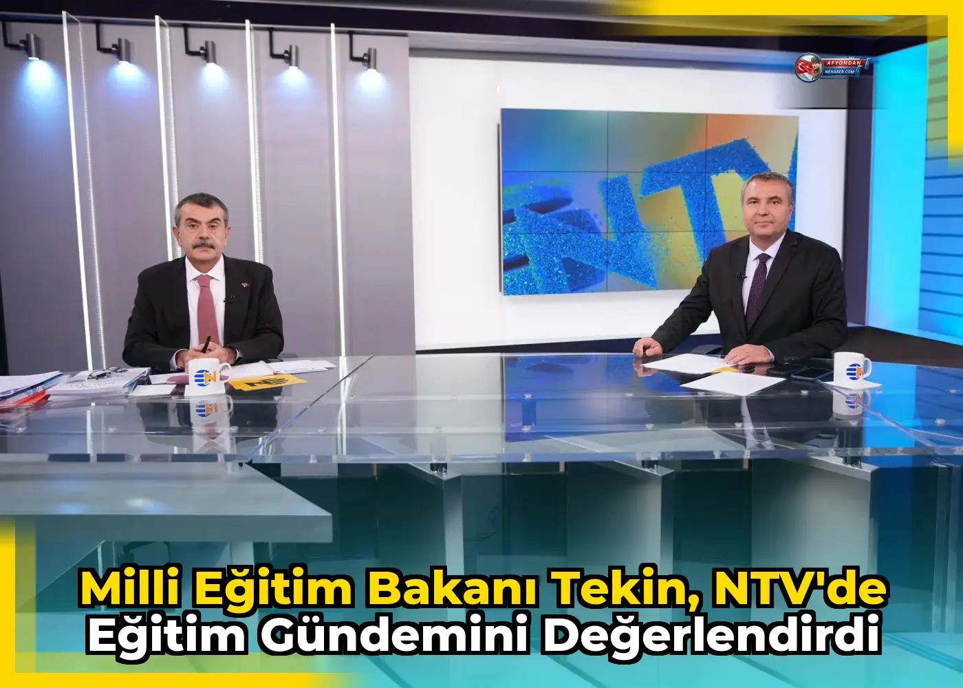 Milli Eğitim Bakanı Tekin, NTV'de Eğitim Gündemini Değerlendirdi