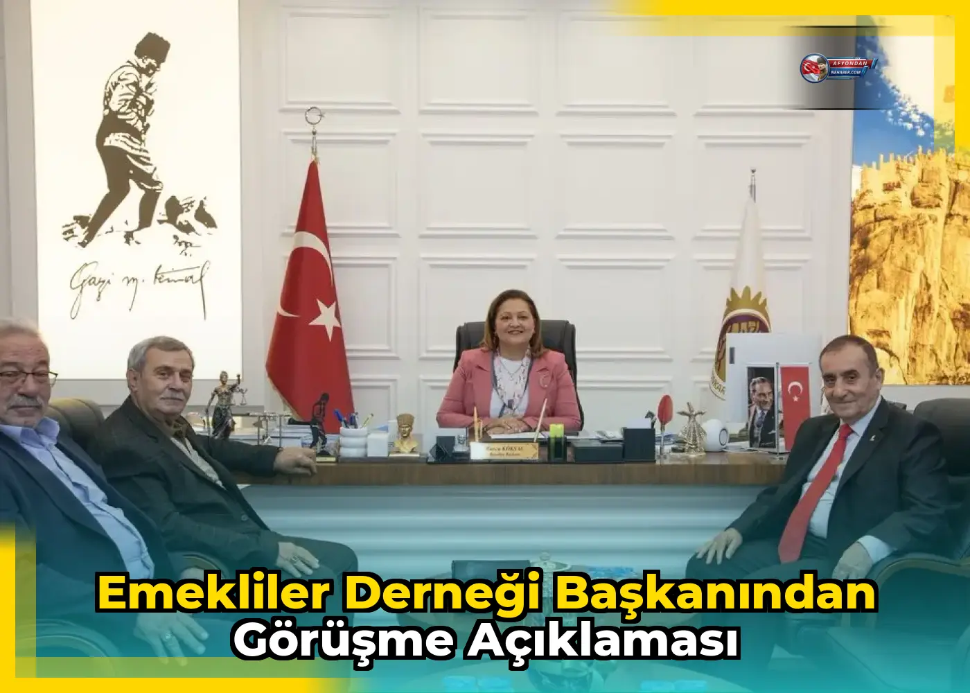 Emekliler Derneği Başkanından Görüşme Açıklaması