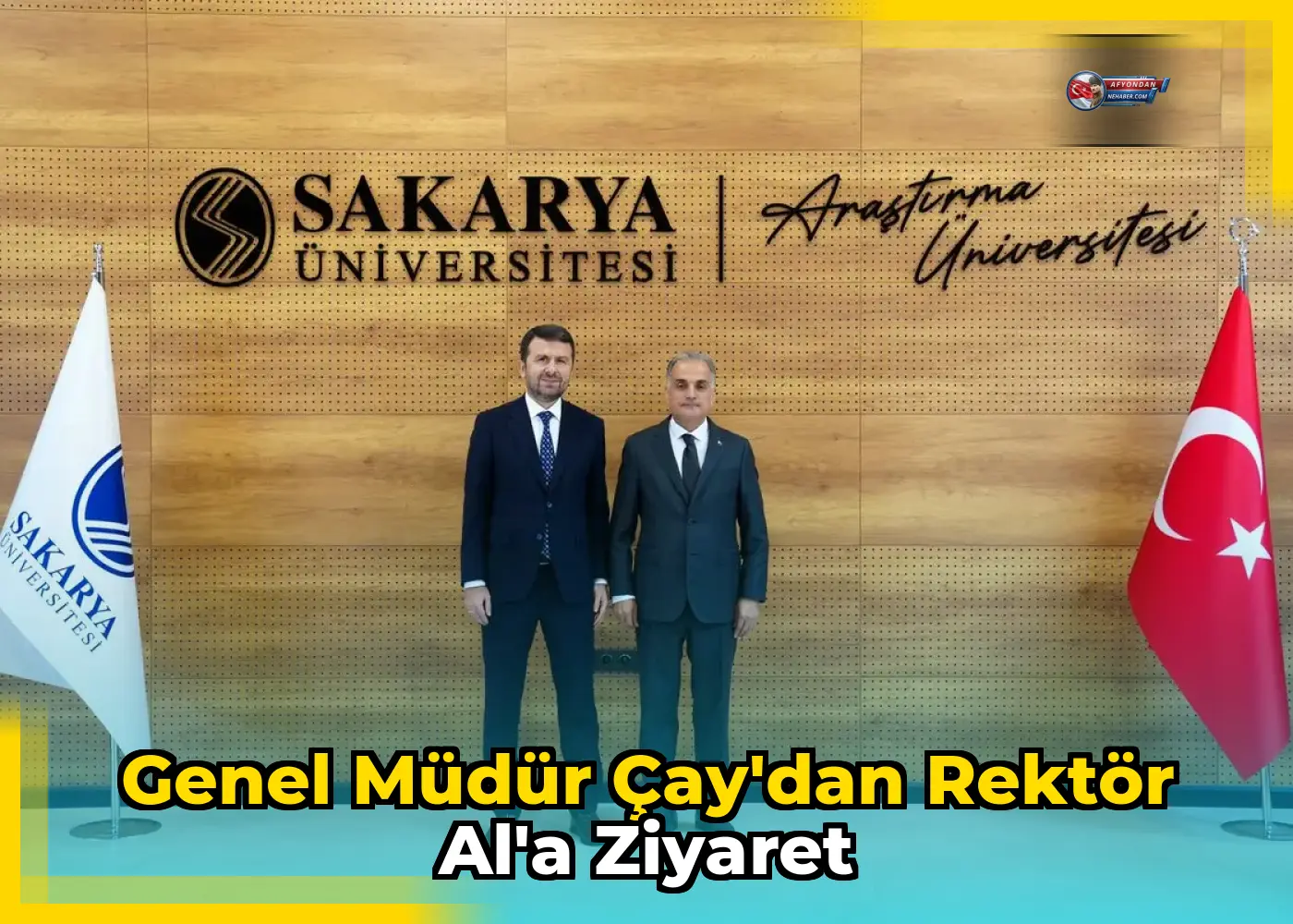 Genel Müdür Çay'dan Rektör Al'a Ziyaret