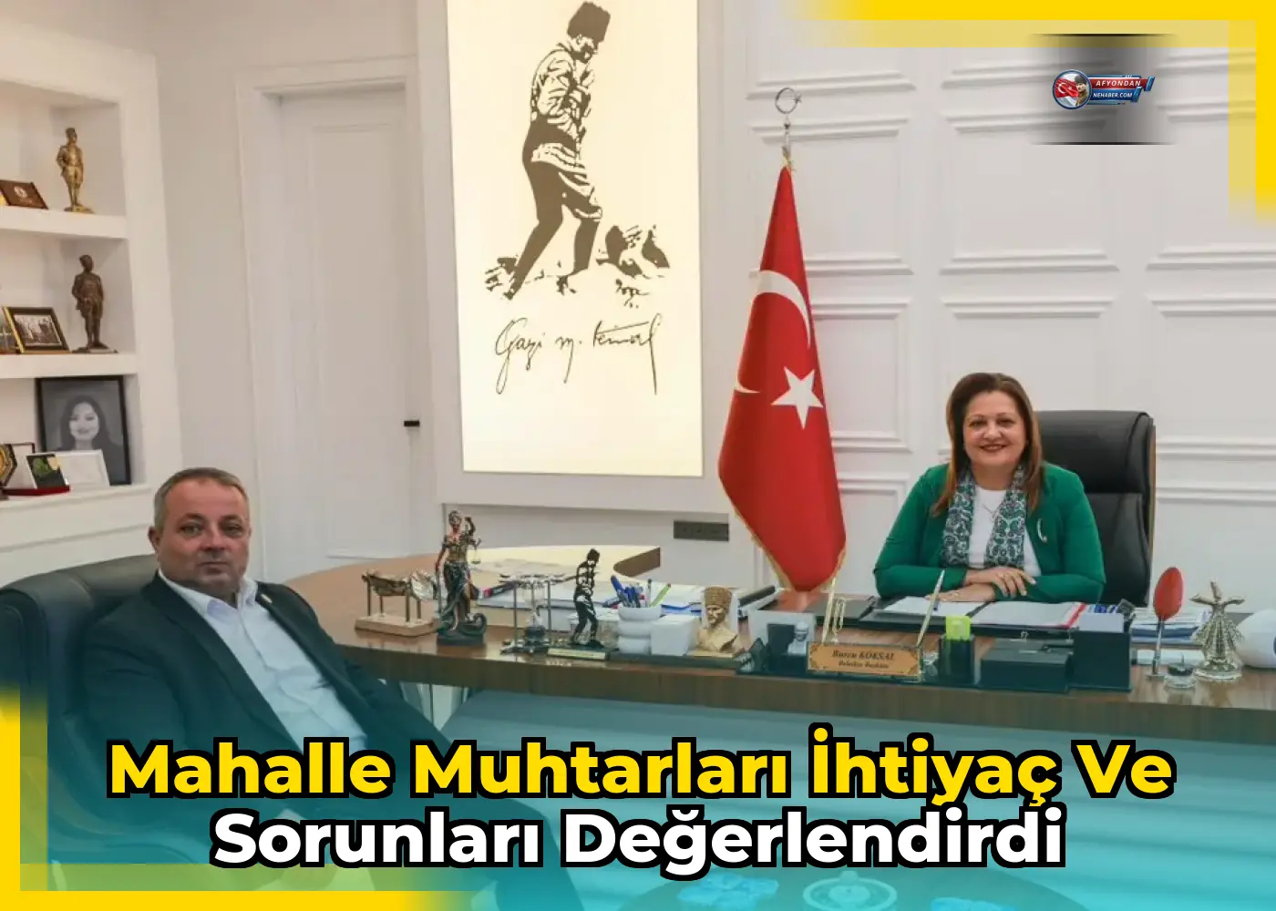 Mahalle muhtarları ihtiyaç ve sorunları değerlendirdi