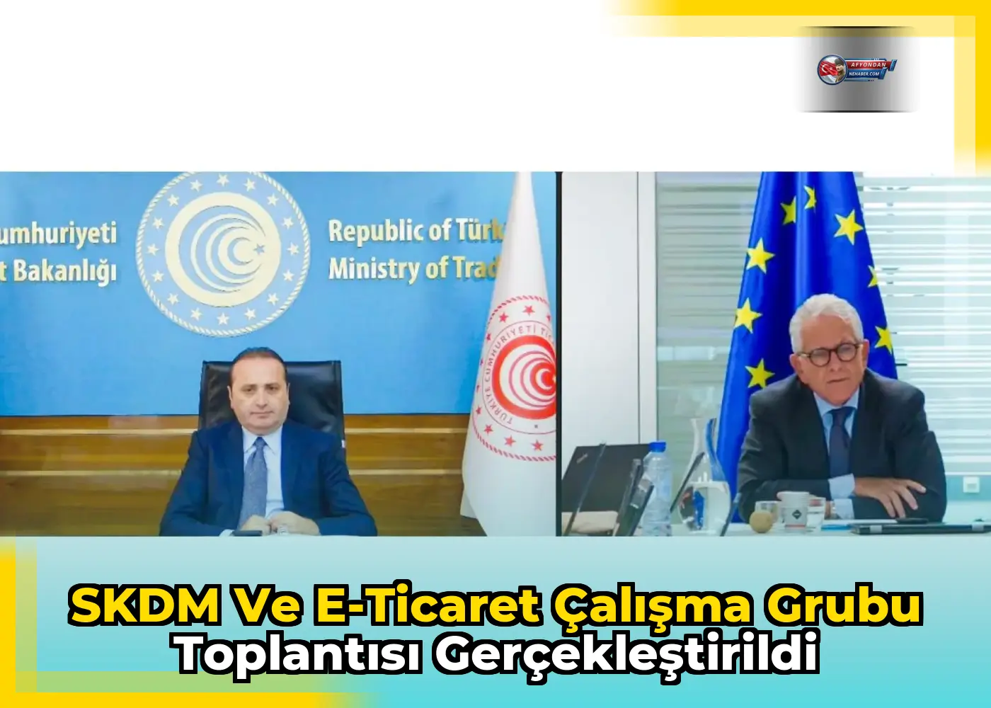 SKDM ve E-ticaret Çalışma Grubu Toplantısı Gerçekleştirildi