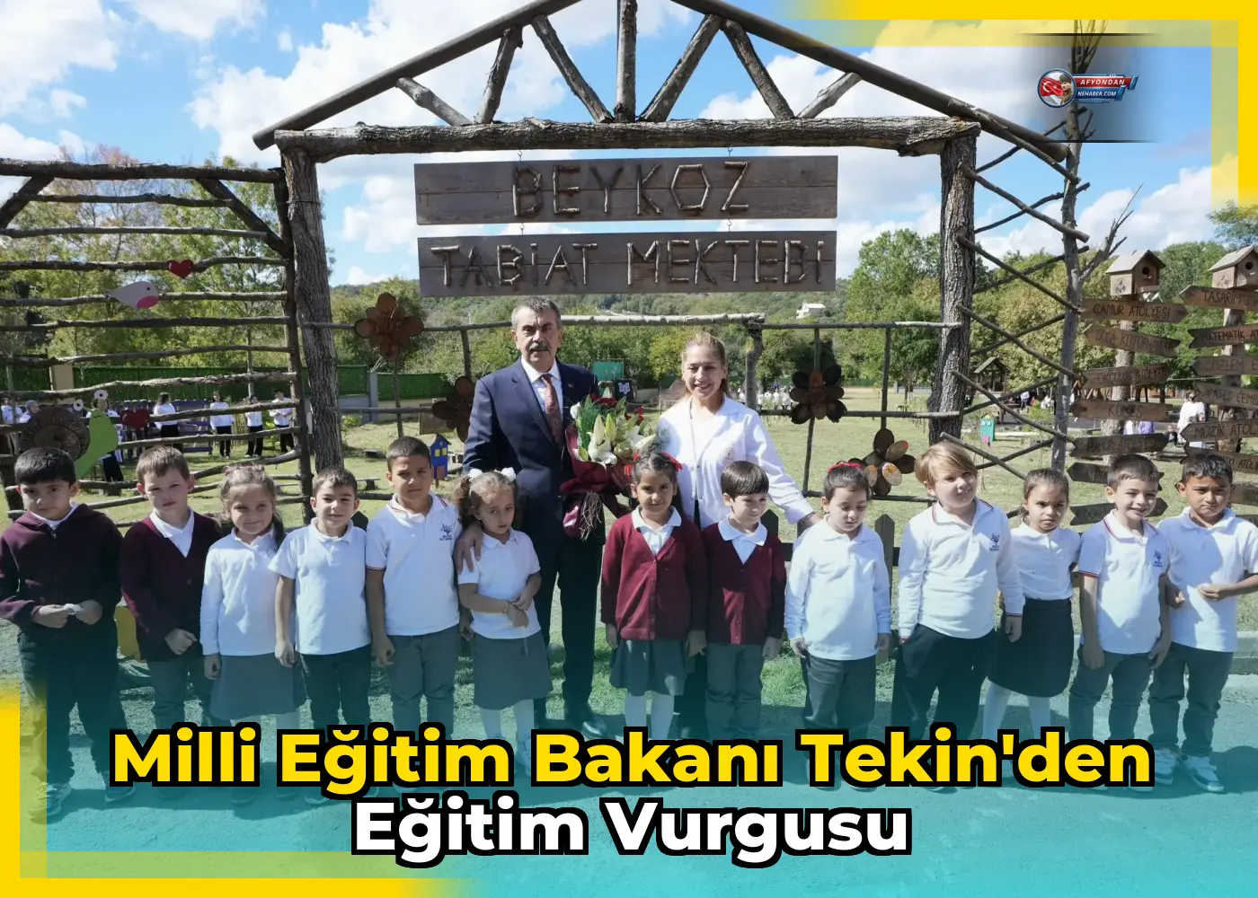 Milli Eğitim Bakanı Tekin'den eğitim vurgusu