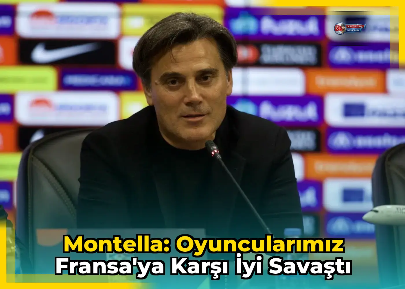 Montella: Oyuncularımız Fransa'ya karşı iyi savaştı