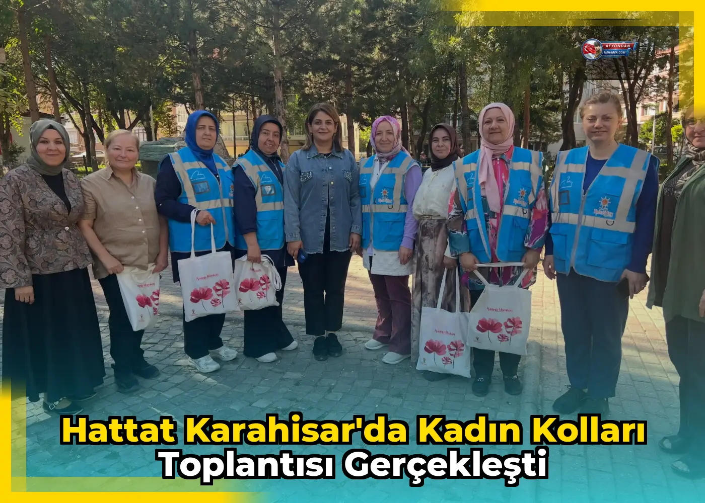 Hattat Karahisar'da Kadın Kolları Toplantısı Gerçekleşti