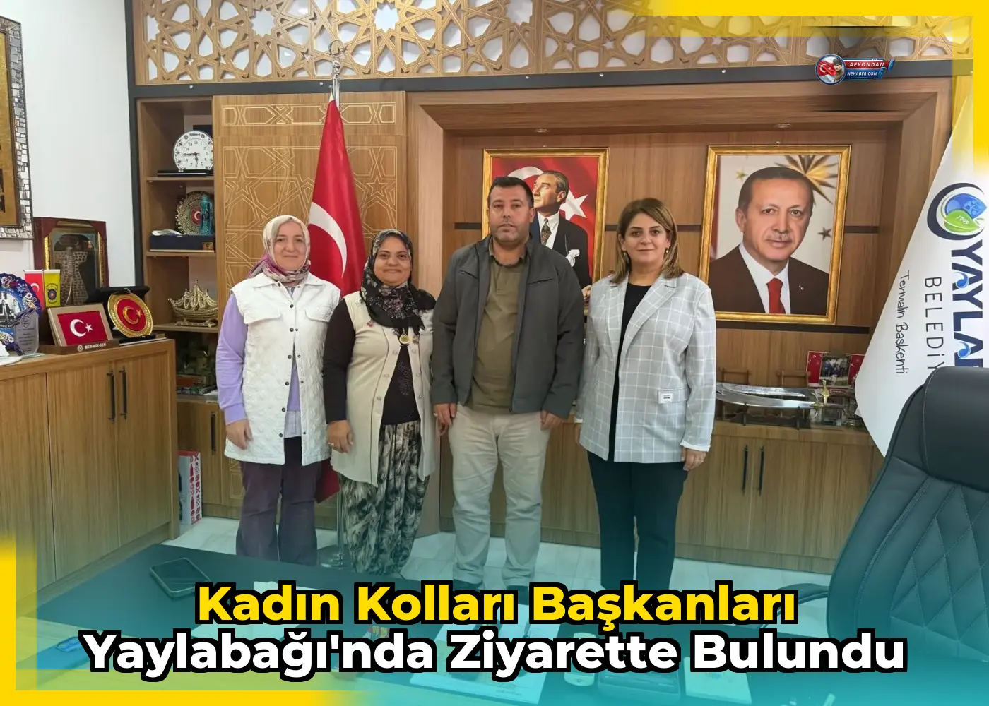 Kadın Kolları Başkanları Yaylabağı'nda Ziyarette Bulundu
