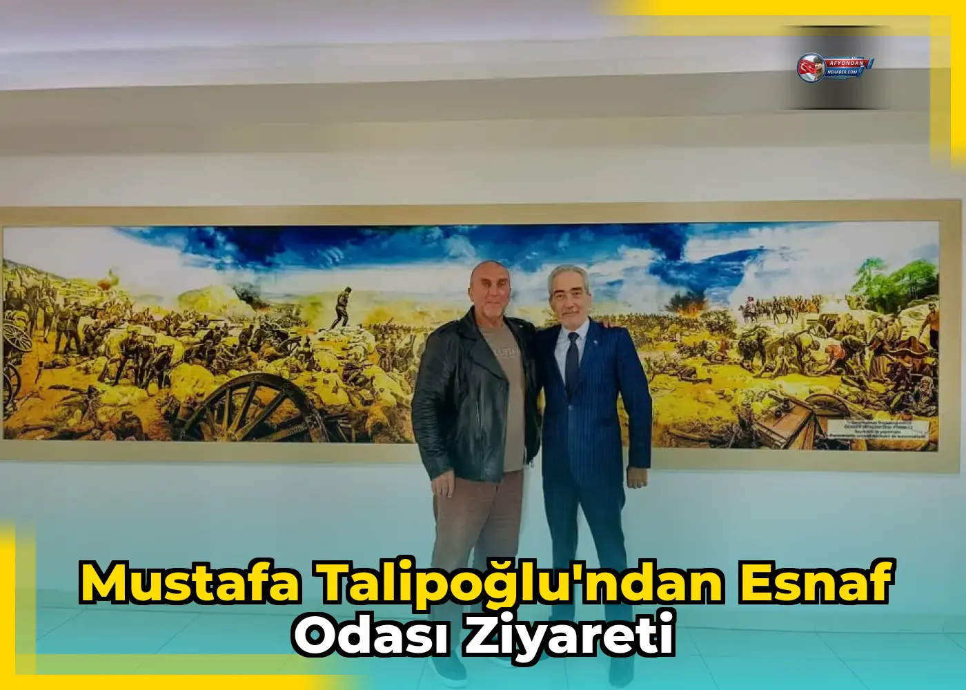 Mustafa Talipoğlu'ndan Esnaf Odası Ziyareti