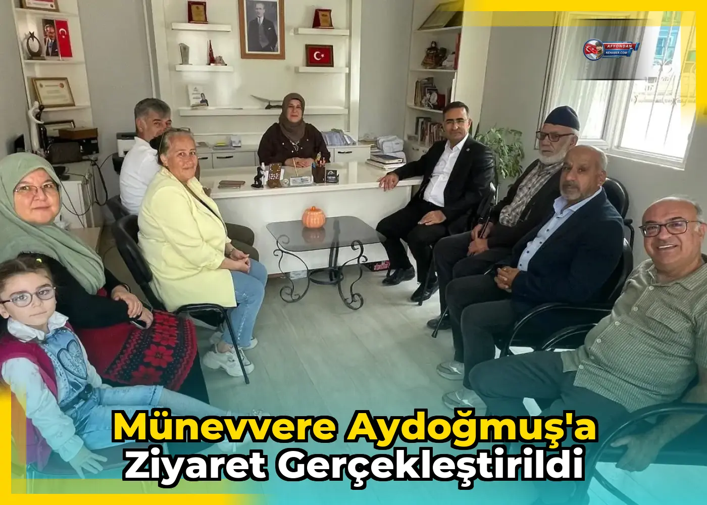 Münevvere Aydoğmuş'a Ziyaret Gerçekleştirildi