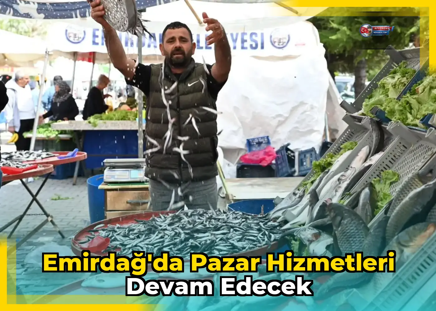 Emirdağ'da Pazar hizmetleri devam edecek