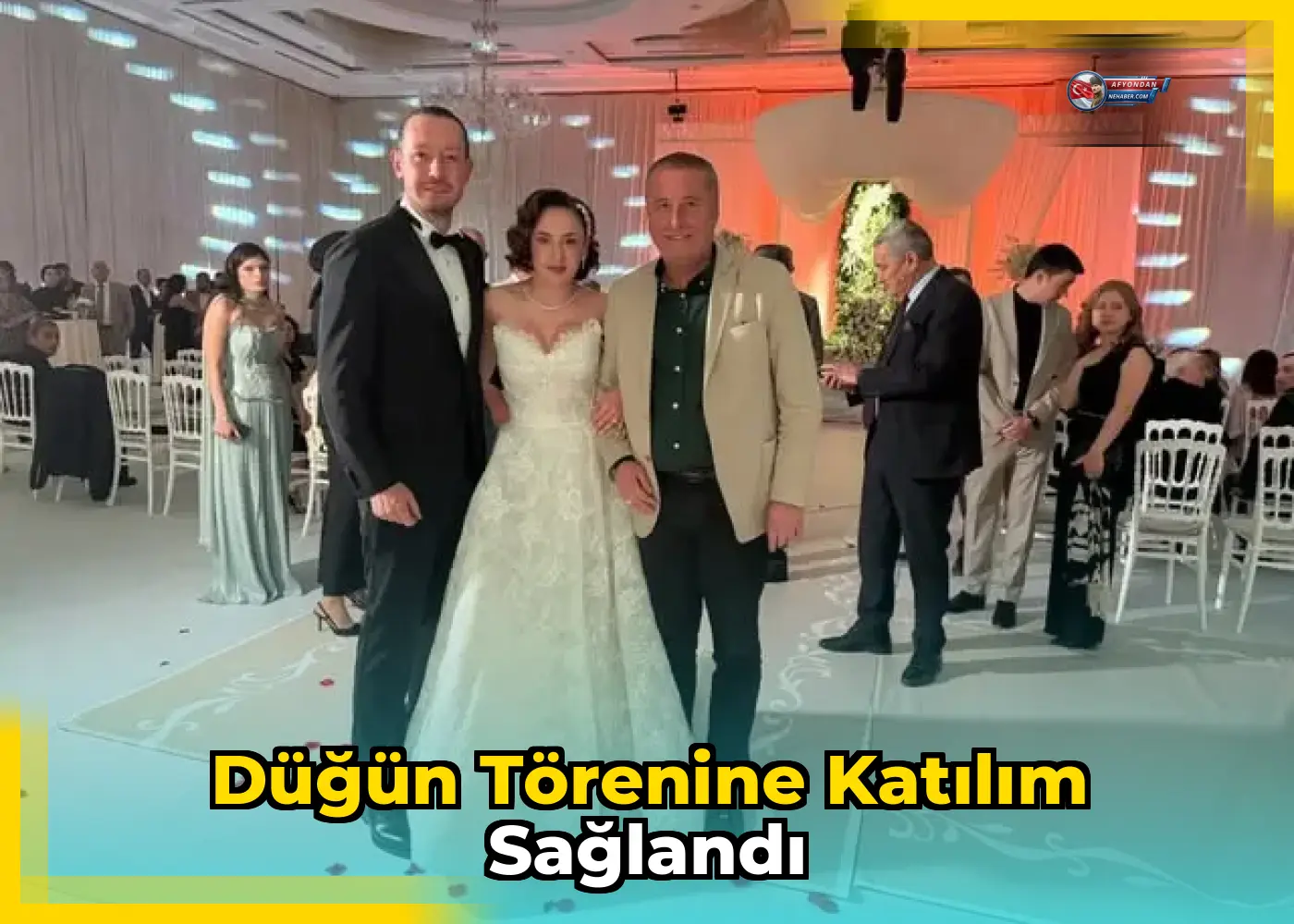 Düğün Törenine Katılım Sağlandı