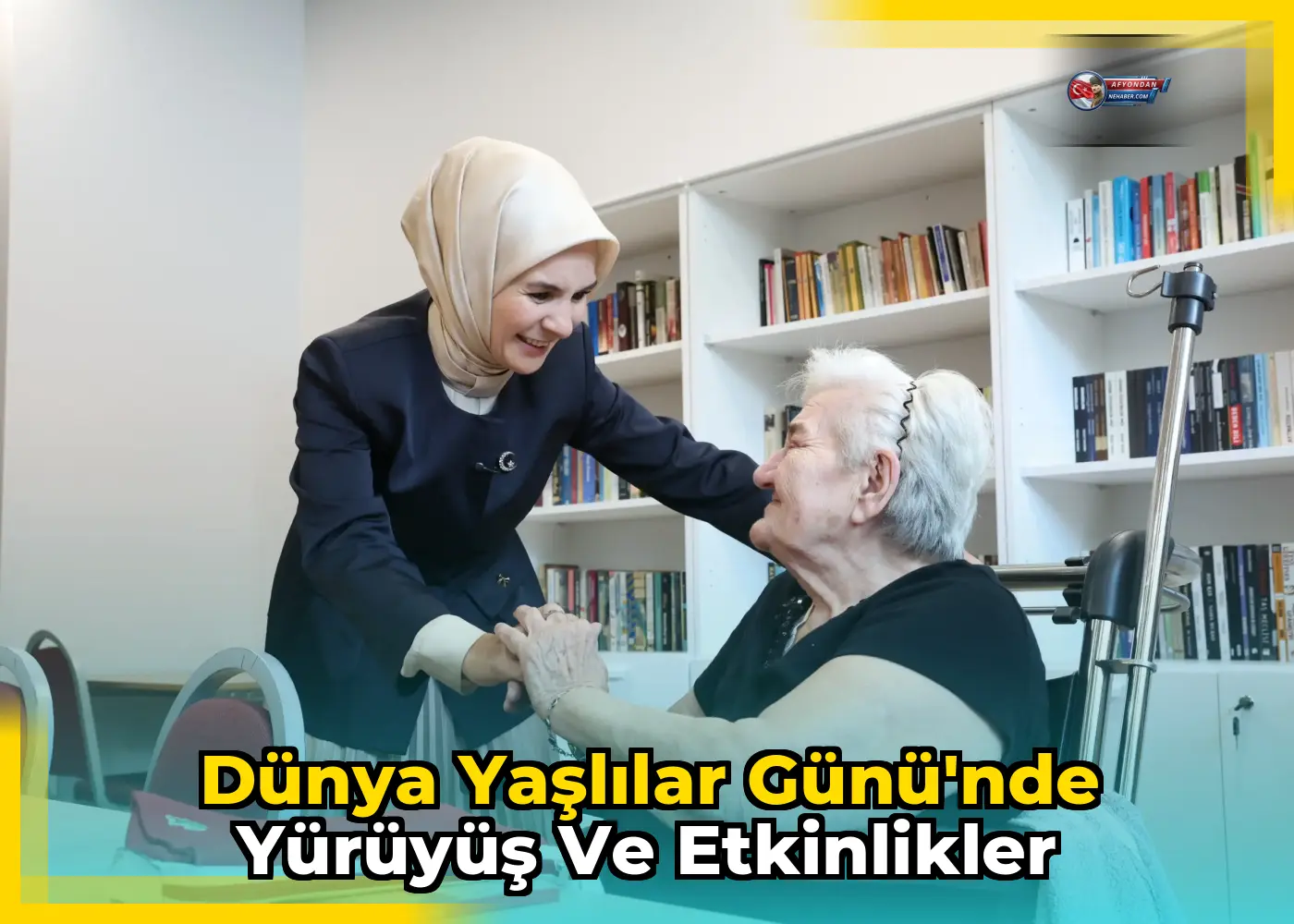 Dünya Yaşlılar Günü'nde yürüyüş ve etkinlikler