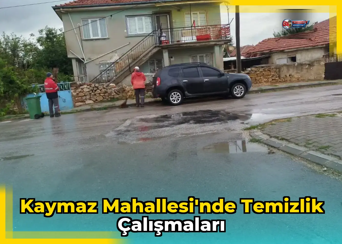 Kaymaz Mahallesi'nde Temizlik Çalışmaları