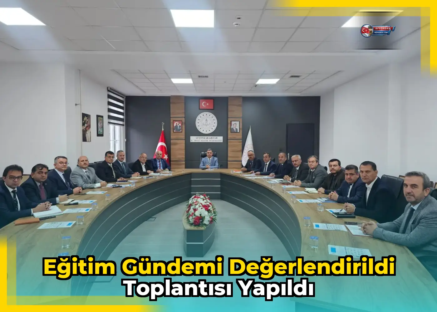 Eğitim Gündemi Değerlendirildi Toplantısı Yapıldı