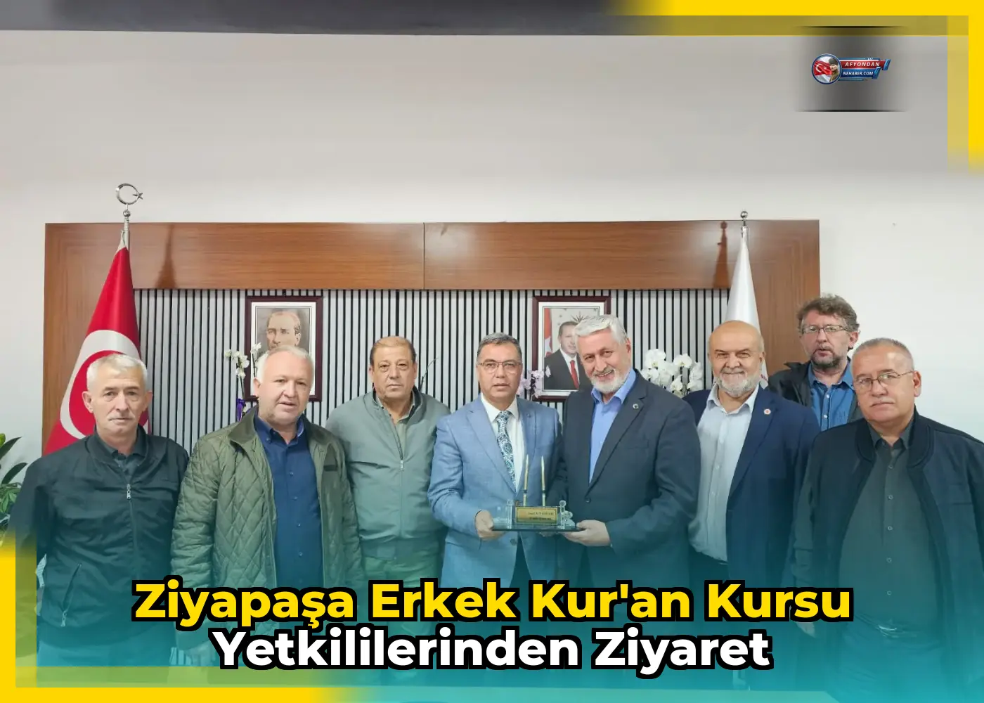 Ziyapaşa Erkek Kur'an Kursu Yetkililerinden Ziyaret
