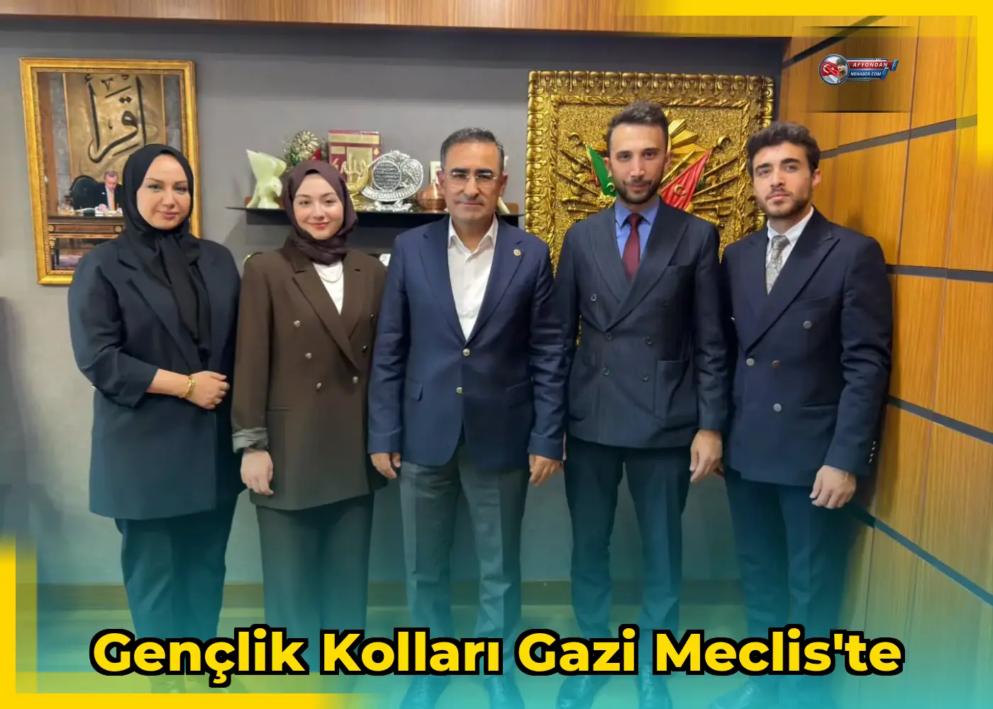Gençlik Kolları Gazi Meclis'te