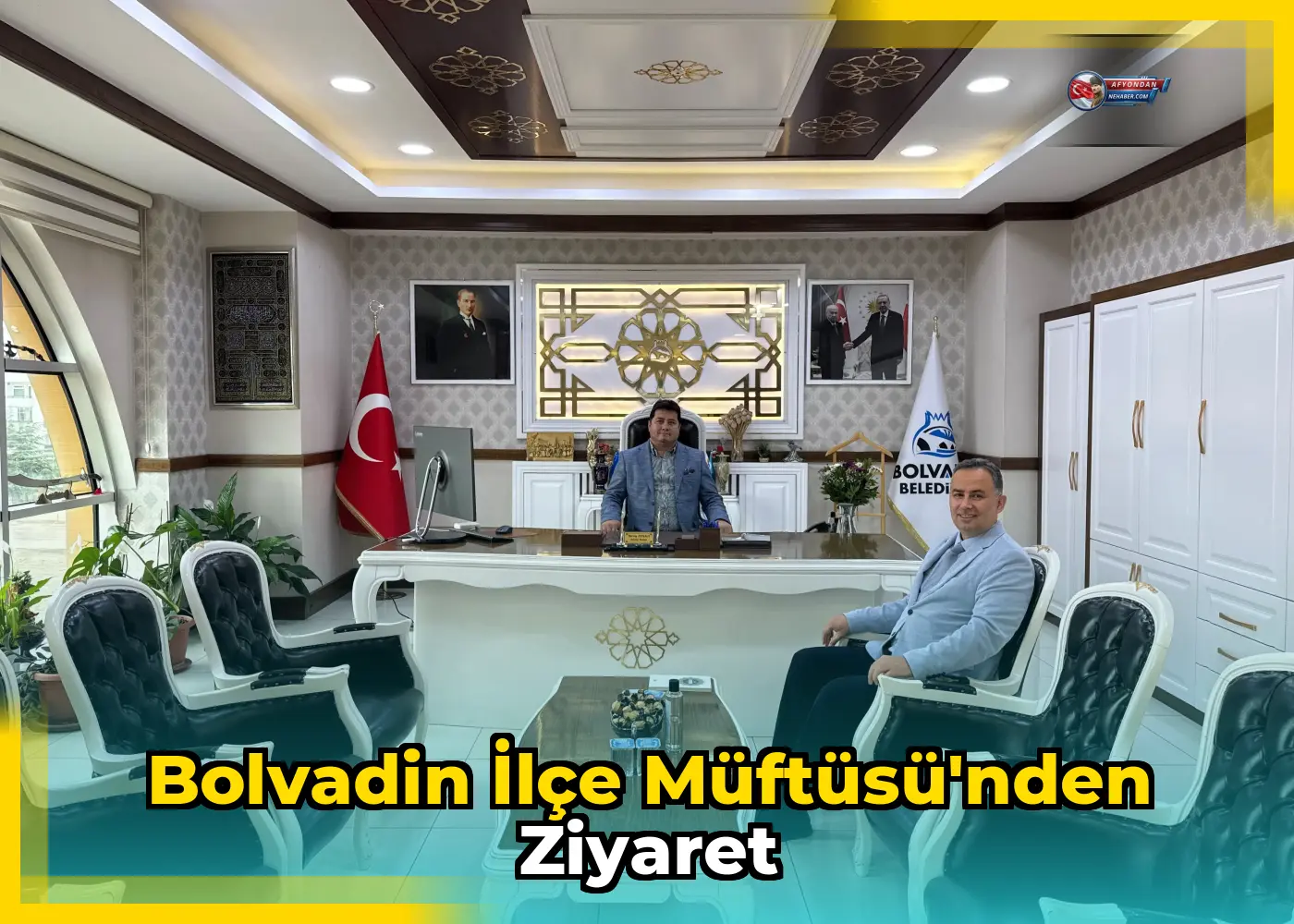 Bolvadin İlçe Müftüsü'nden Ziyaret