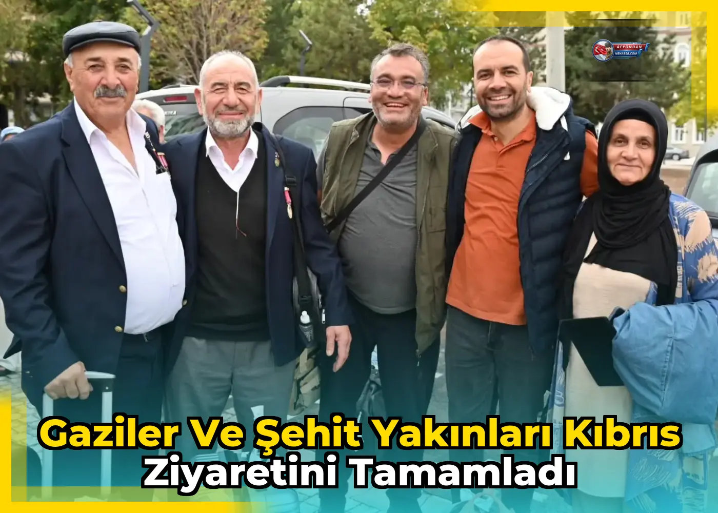 Gaziler ve şehit yakınları Kıbrıs ziyaretini tamamladı