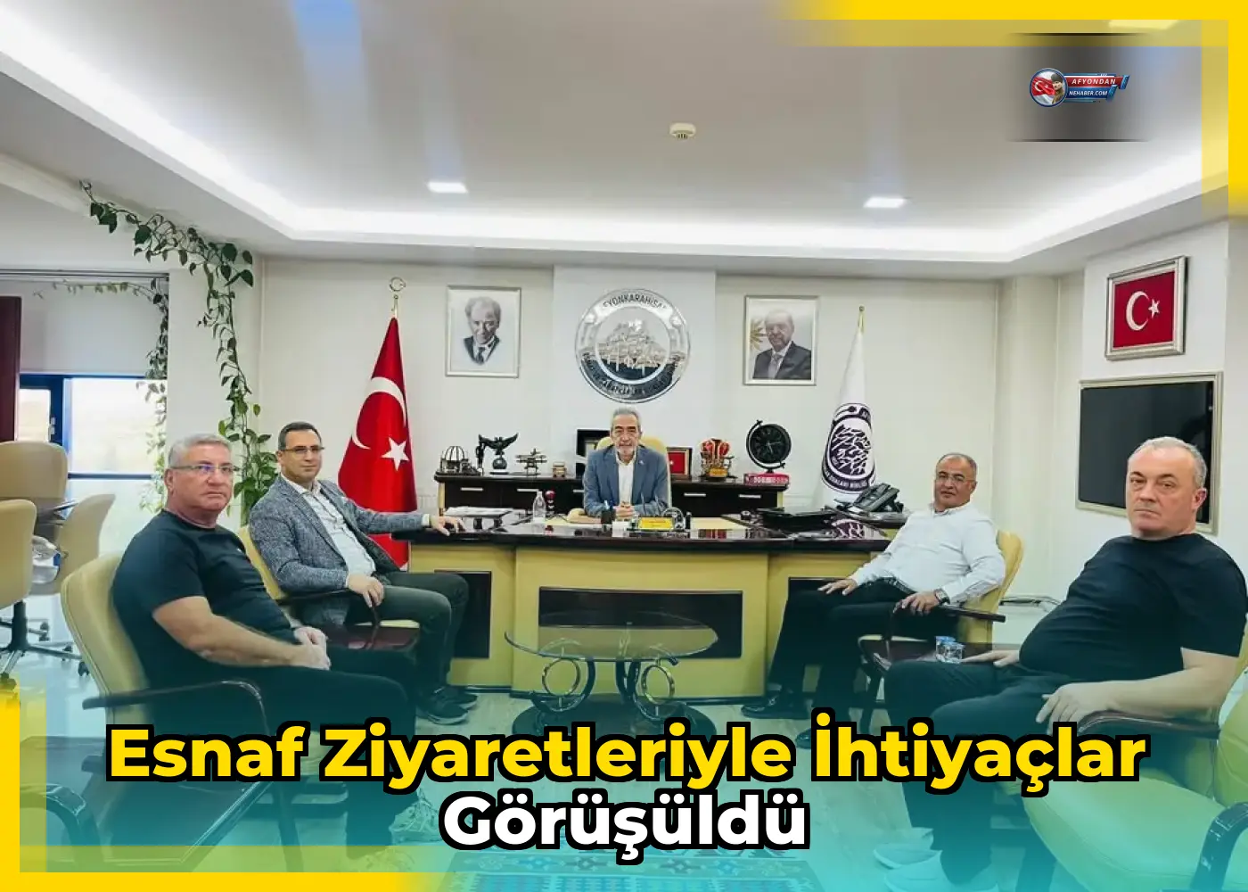 Esnaf Ziyaretleriyle İhtiyaçlar Görüşüldü