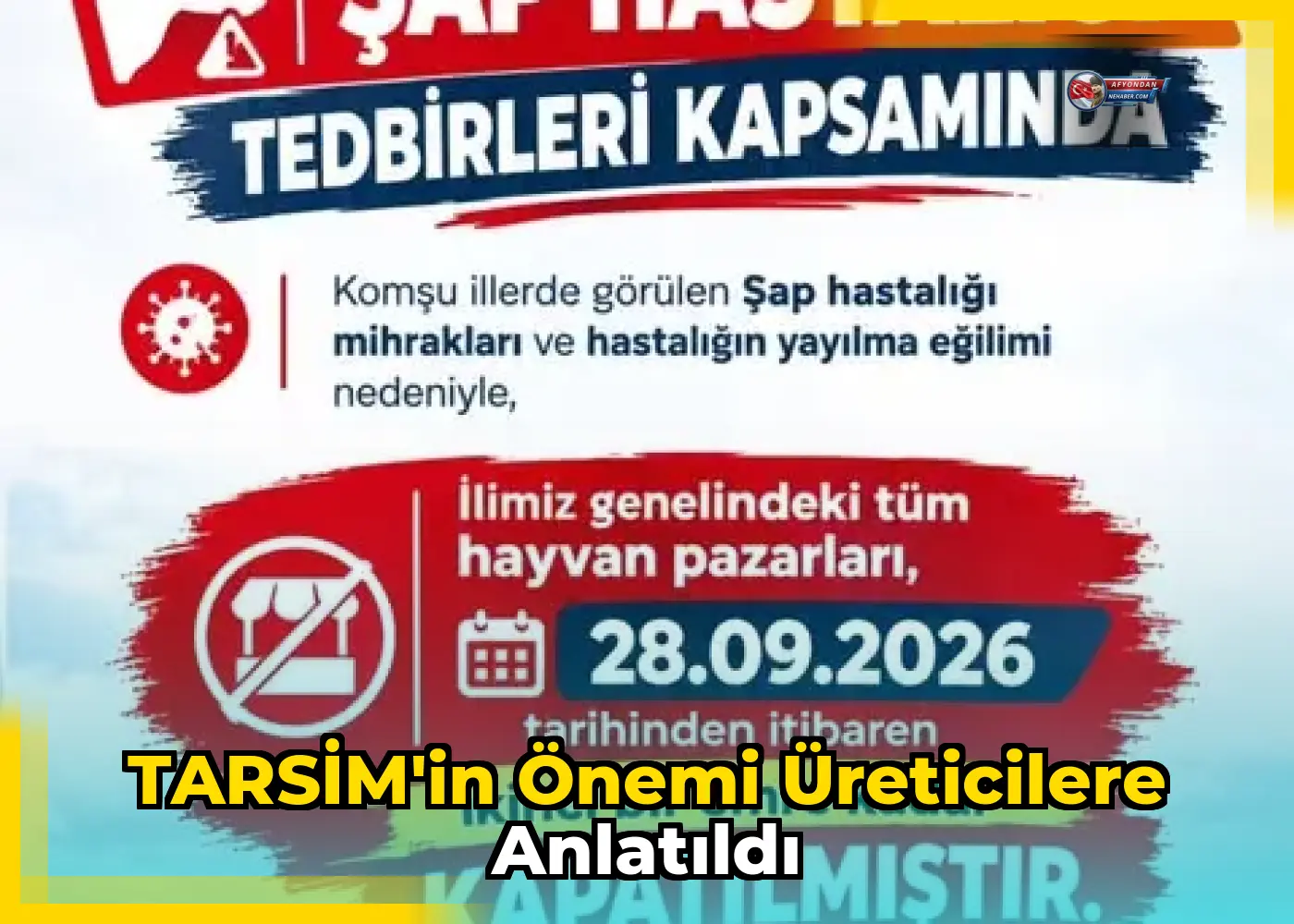 TARSİM'in Önemi Üreticilere Anlatıldı