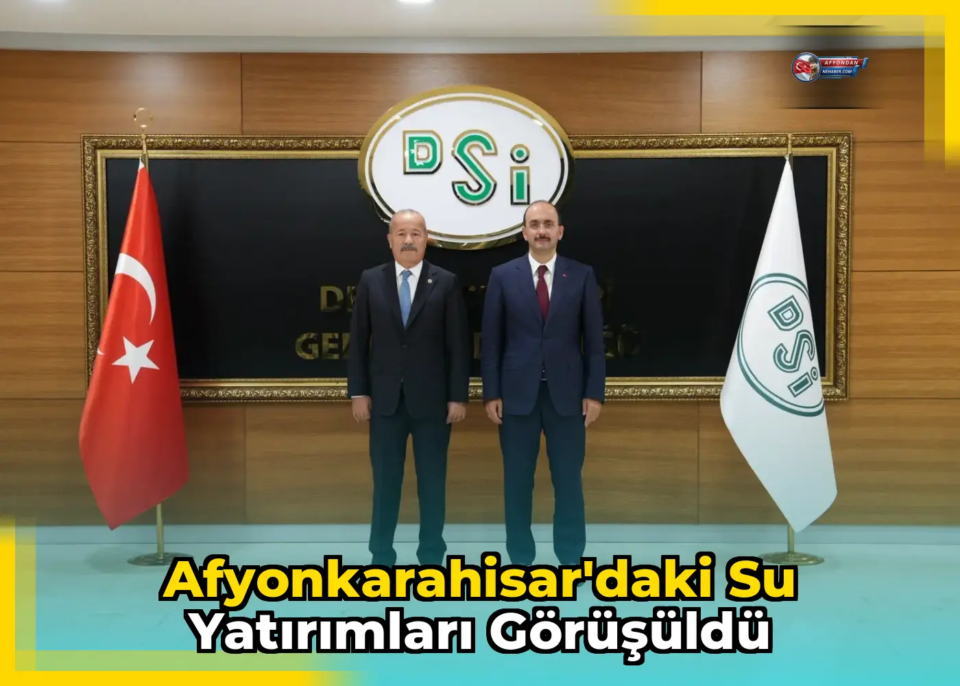 Afyonkarahisar'daki Su Yatırımları Görüşüldü