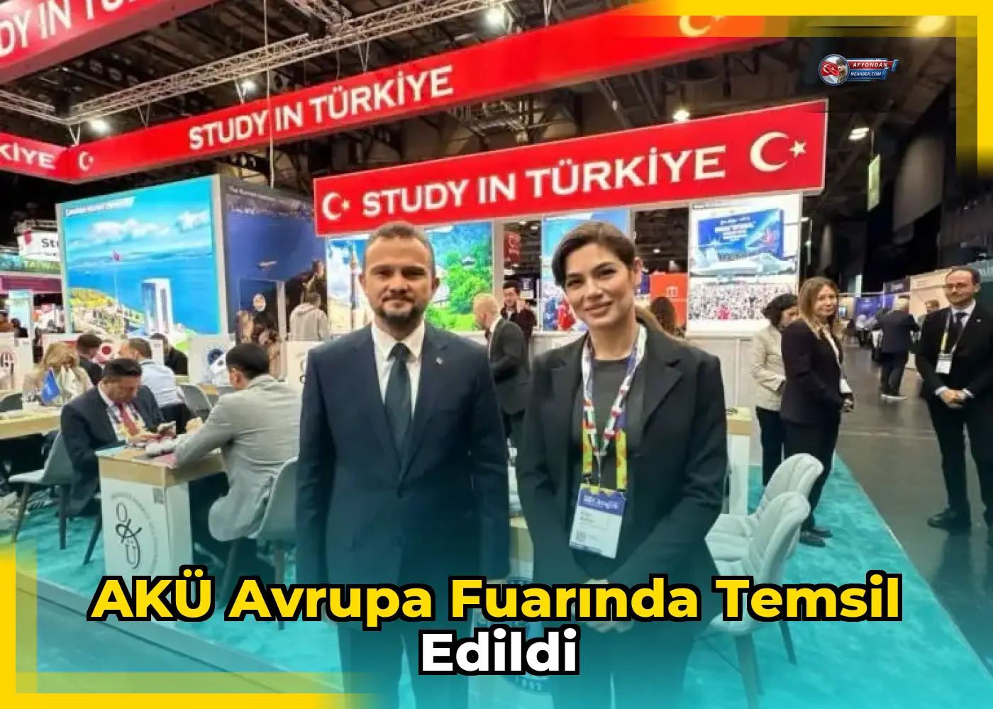 AKÜ Avrupa Fuarında Temsil Edildi
