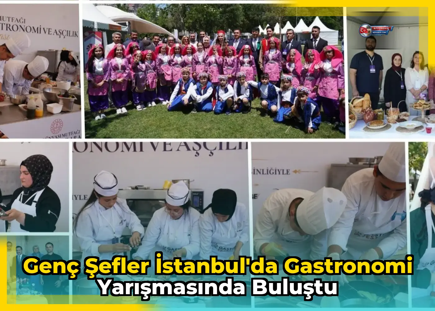 Genç şefler İstanbul'da gastronomi yarışmasında buluştu