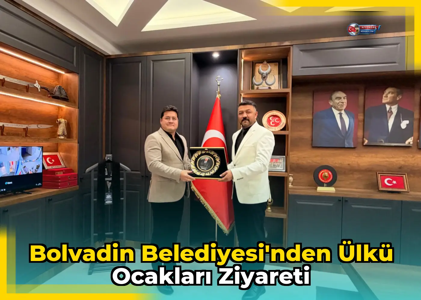 Bolvadin Belediyesi'nden Ülkü Ocakları Ziyareti