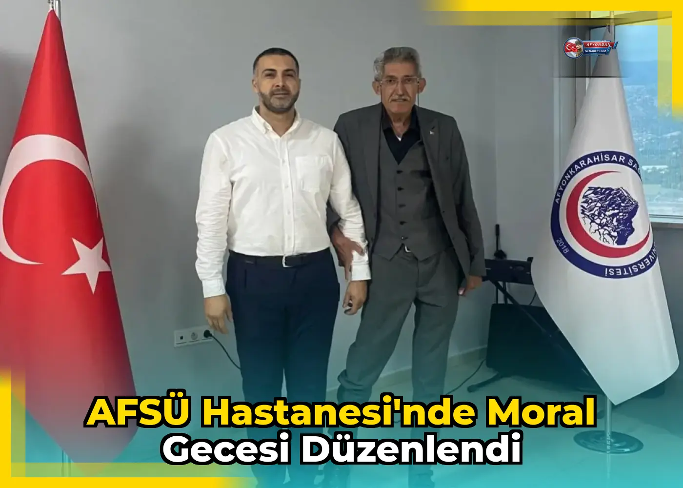 AFSÜ Hastanesi'nde Moral Gecesi Düzenlendi