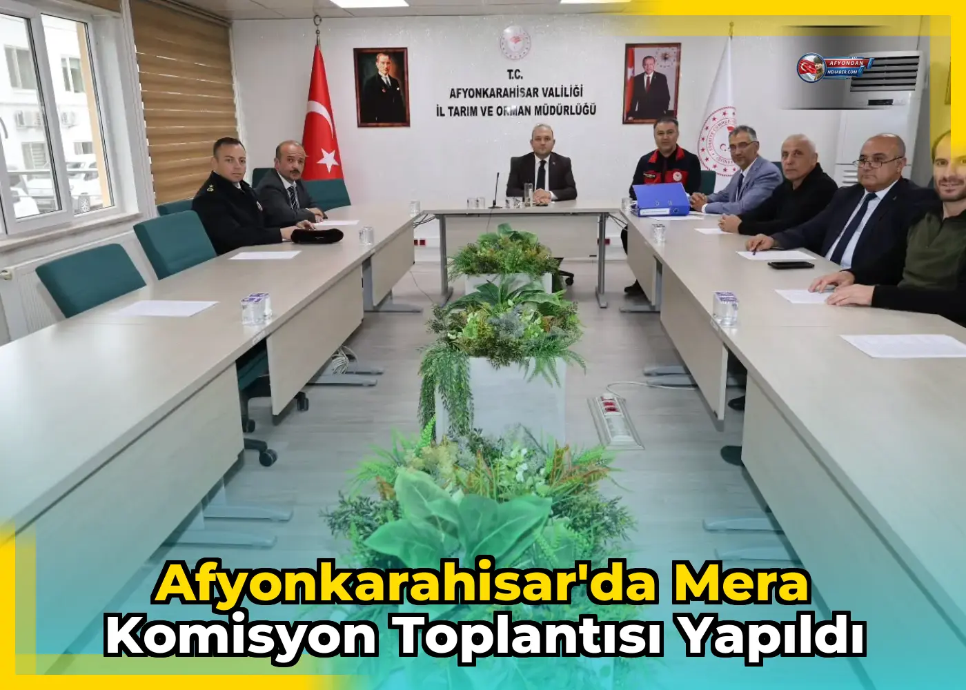 Afyonkarahisar'da Mera Komisyon Toplantısı Yapıldı