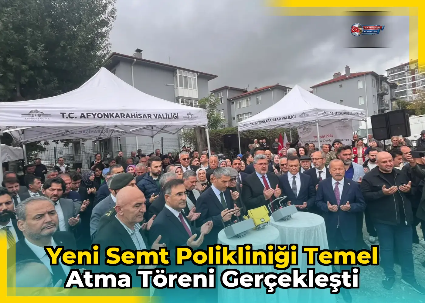 Yeni semt polikliniği temel atma töreni gerçekleşti