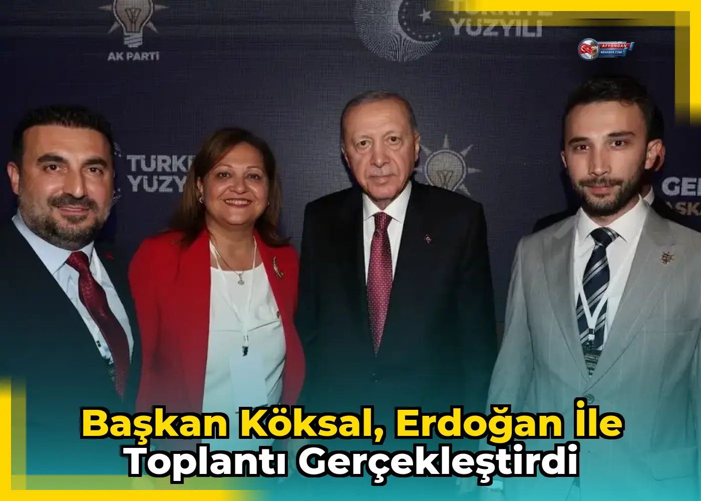 Başkan Köksal, Erdoğan ile toplantı gerçekleştirdi