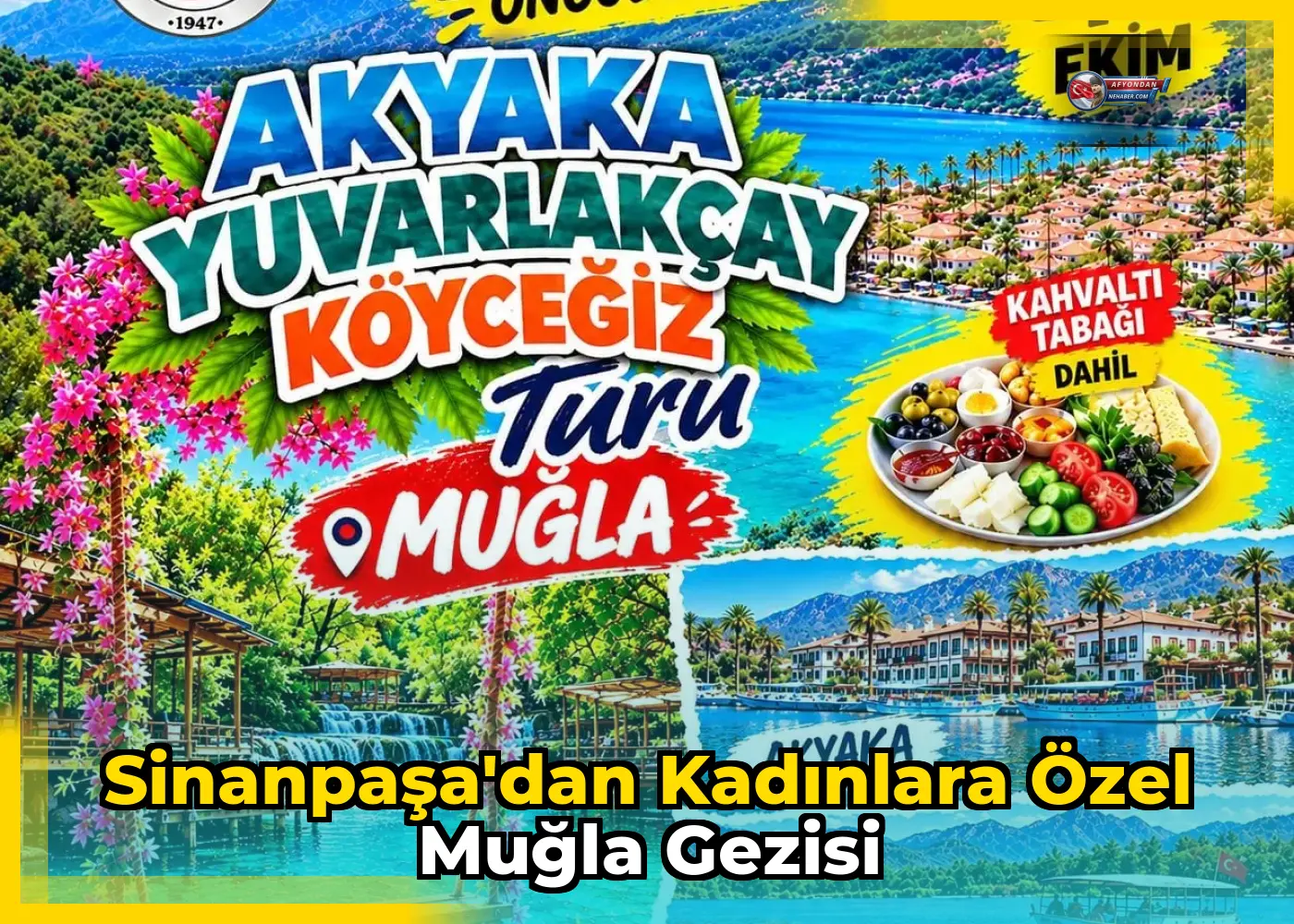 Sinanpaşa'dan Kadınlara Özel Muğla Gezisi