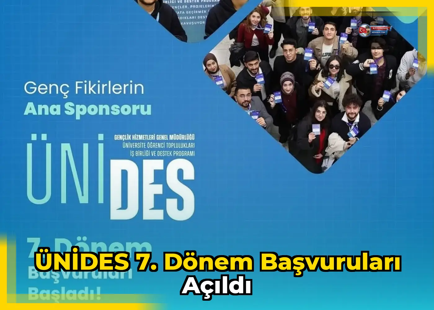 ÜNİDES 7. Dönem Başvuruları Açıldı