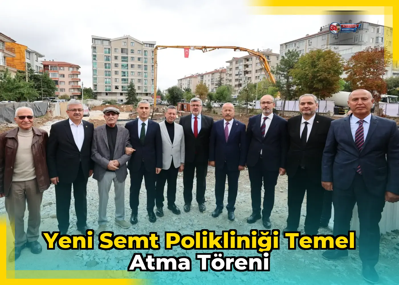 Yeni Semt Polikliniği Temel Atma Töreni