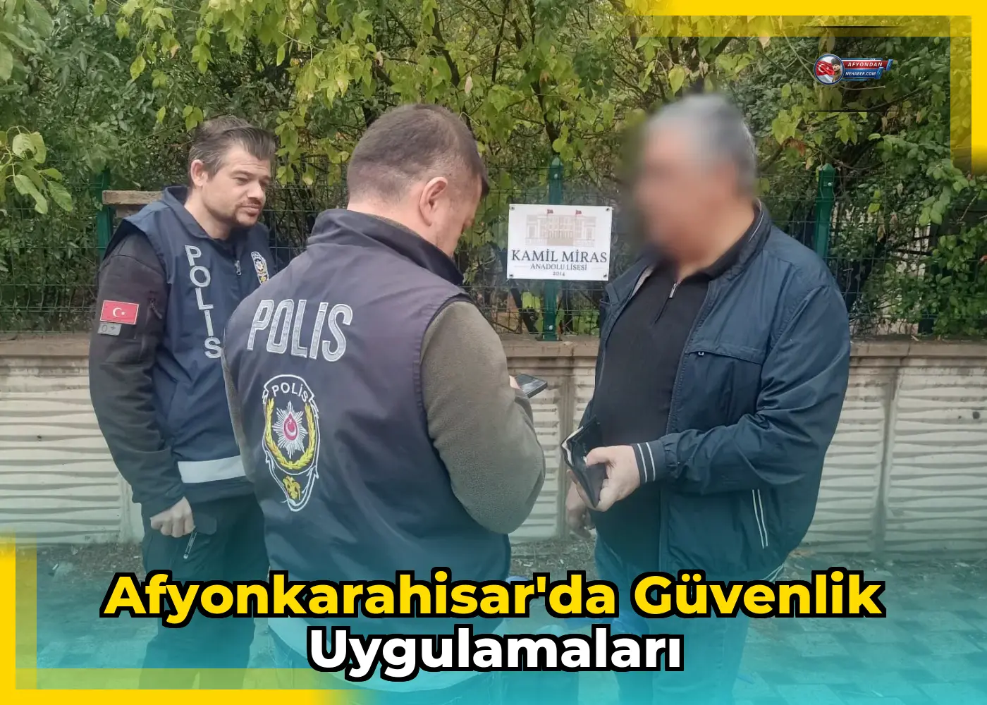 Afyonkarahisar'da Güvenlik Uygulamaları