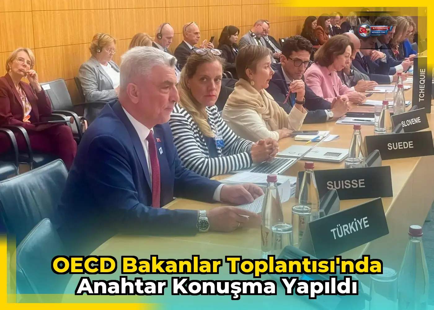 OECD Bakanlar Toplantısı'nda Anahtar Konuşma Yapıldı