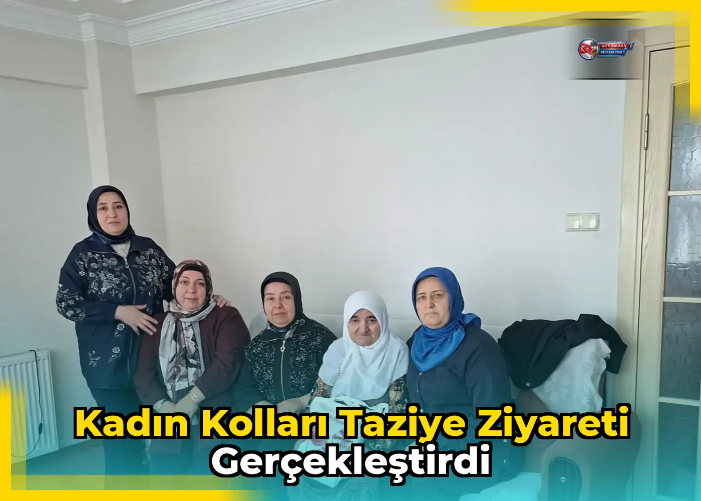 Kadın Kolları Taziye Ziyareti Gerçekleştirdi